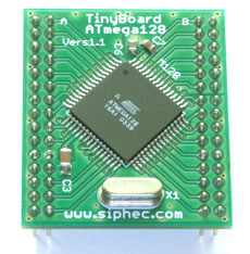 AVR ATmega128 TinyBoard V1.1, Development Board